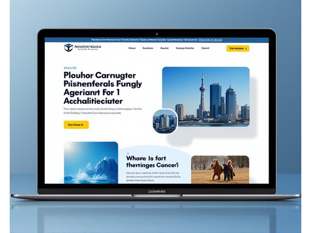 A website user interface showcasing a complex parallax scrolling effect, with layers of content moving at different speeds to create depth.