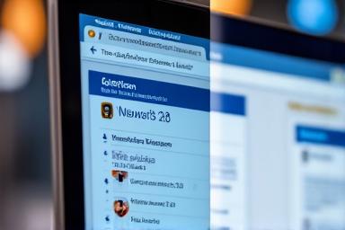 Social media profile mockups, website headers, and email signatures displaying unified branding across digital platforms.
