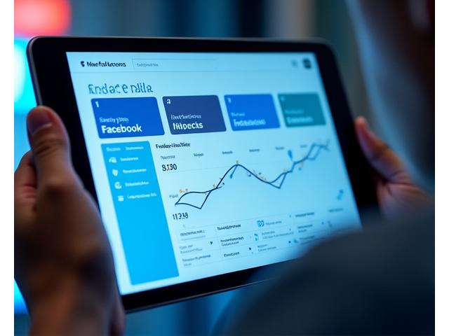 A social media analytics dashboard showing engagement metrics across various platforms like Facebook, Instagram, and LinkedIn.