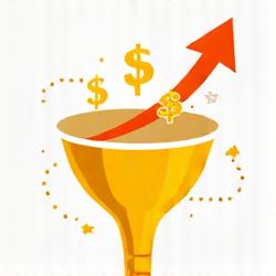 A visually appealing chart showing a significant increase in conversion rates, with animated call-to-actions and explainer video performance highlighted.