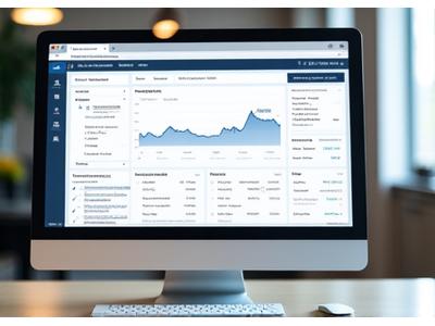 Website screenshot for Horizon Financial Group, showing a minimalist, professional interface.