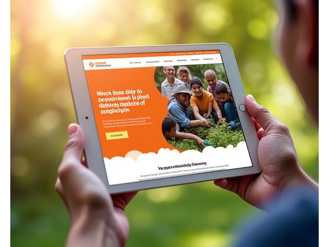 Nonprofit organization website redesign focusing on impactful storytelling and donation calls to action