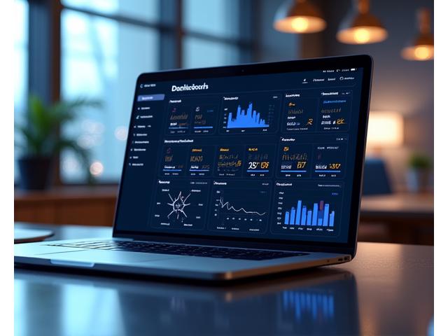 Modern website design for a B2B SaaS technology startup, showcasing user interface elements
